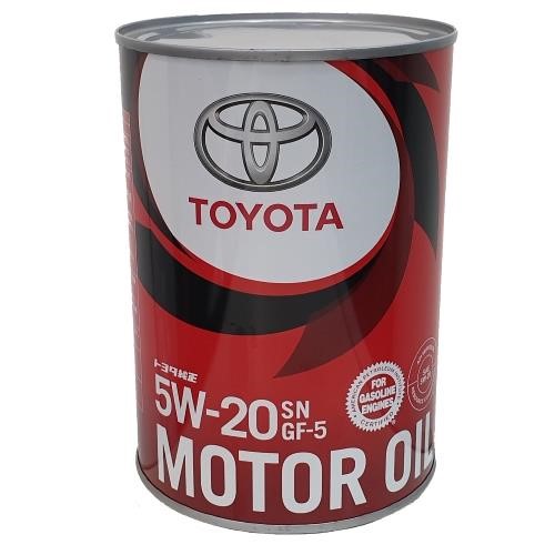 Каталог TOYOTA Motor oil 5W-20 1л Синтетическое моторное масло